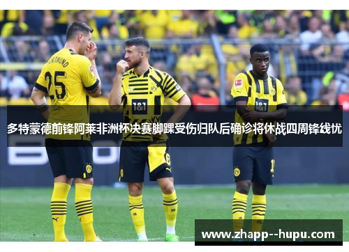 多特蒙德前锋阿莱非洲杯决赛脚踝受伤归队后确诊将休战四周锋线忧 多特蒙德前锋阿莱非洲杯决赛脚踝受伤归队后确诊将休战四周锋线忧